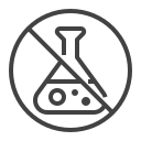 Icon of no chemical sign