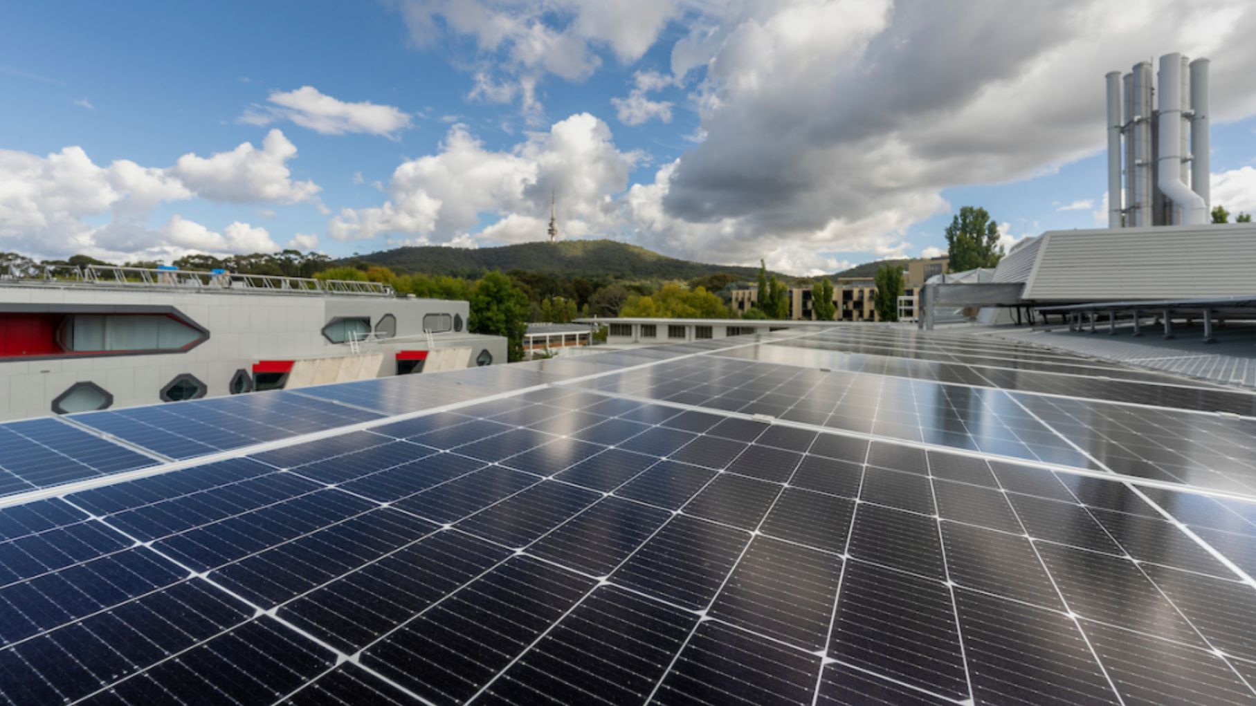 PV installation at ANU
