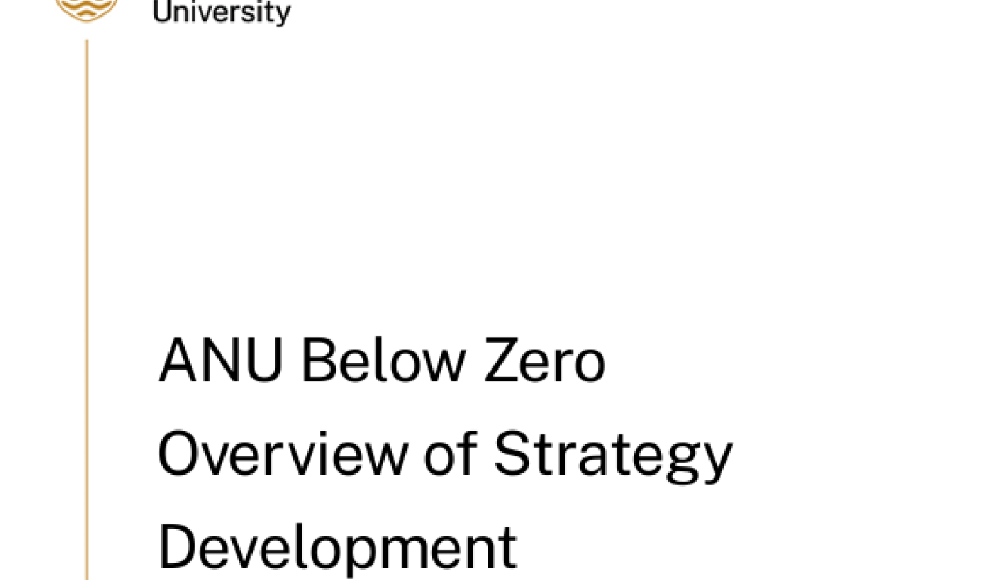 Strategic plan cover