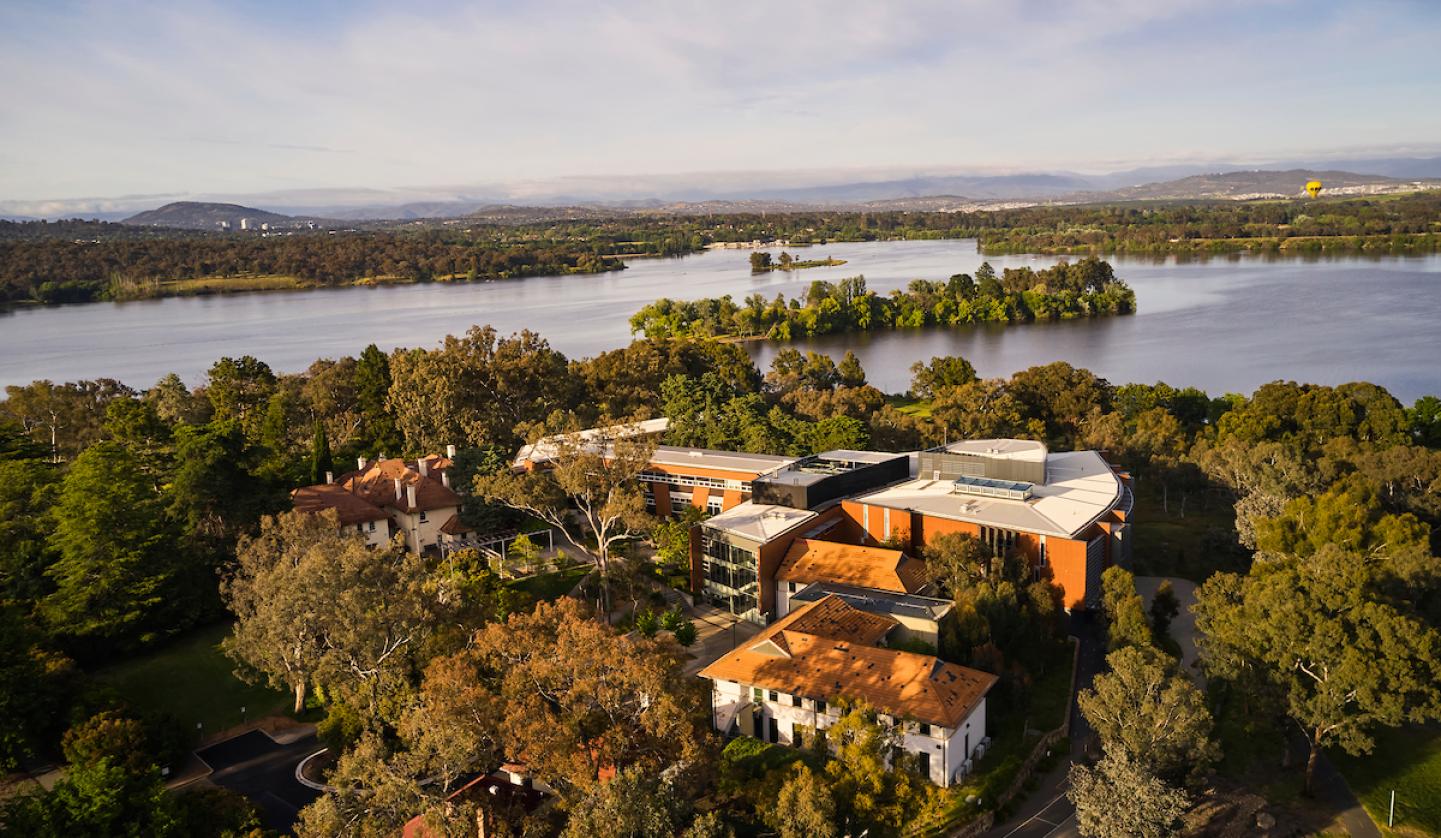 Aerial image of Crawford School