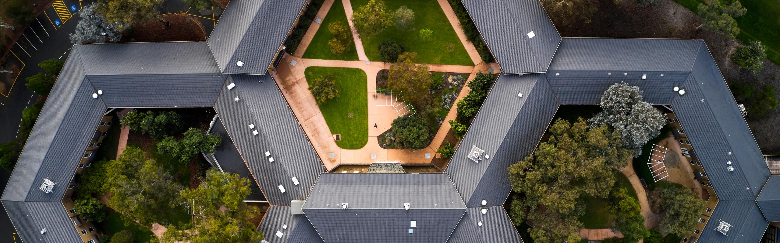 Image of Coombs building ariel view 