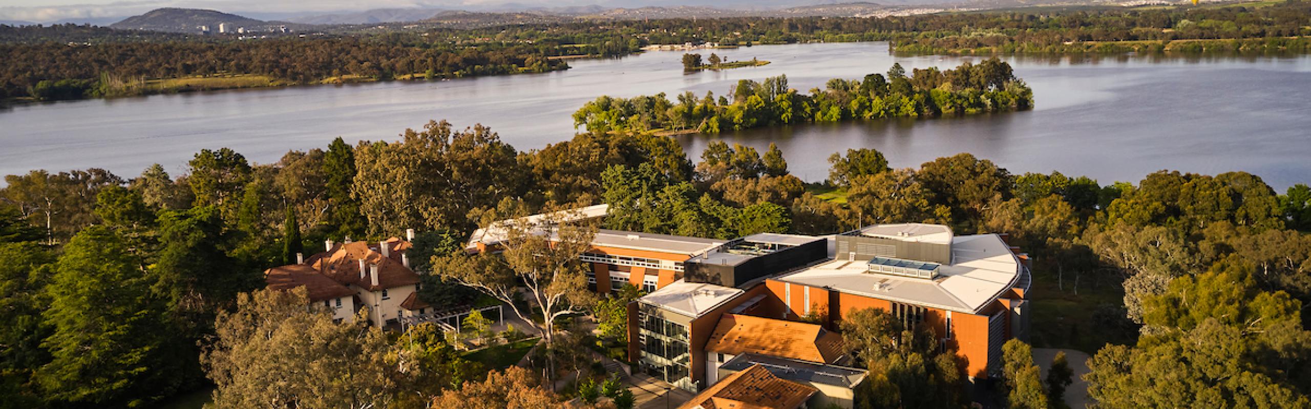 Aerial image of Crawford School